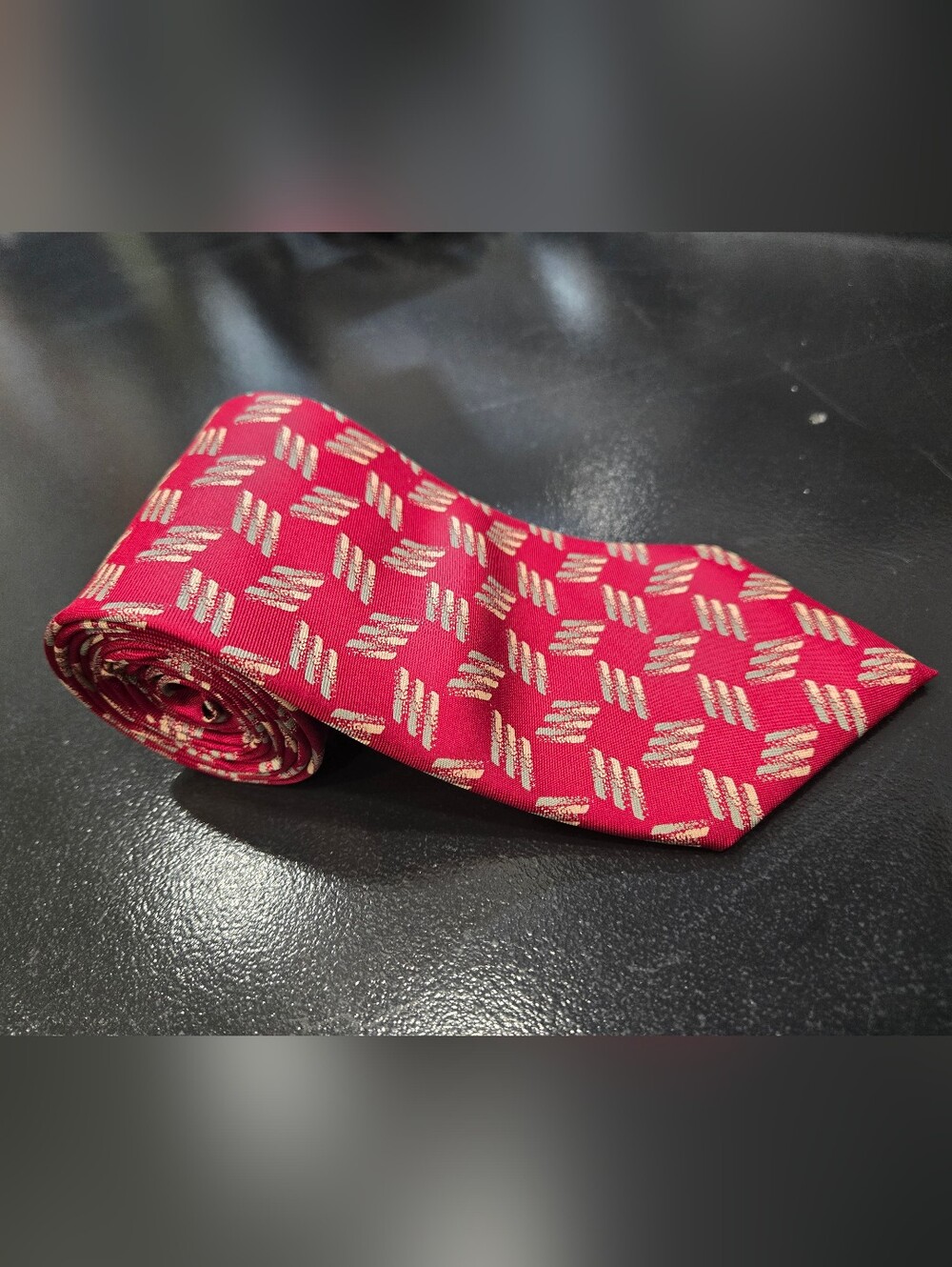 Vintage Harvard Cooperate Society "The Coop" Rivetz Of Boston Silk Tie